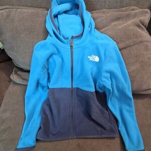 The North Face Kids Two-Tone Blue Hoodie